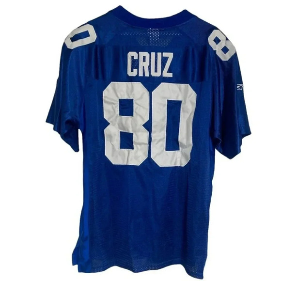 NFL Onfield Reebok New York Giants #80 Tony Cruz Super Bowl XLVI‎ size 48 - Picture 3 of 8